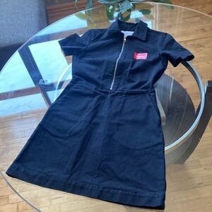 Calvin Klein Jeans Mechanic Black and Red Dress Women’s Size Small